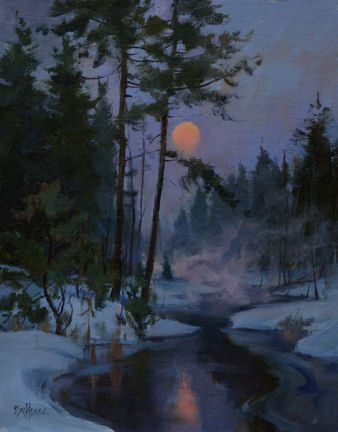 Winter Moonrise Winter Moonrise