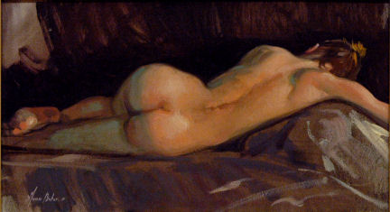 Female Nude Back