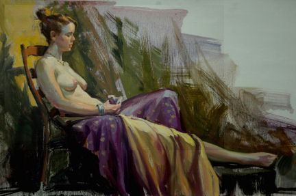 Liz Relaxing