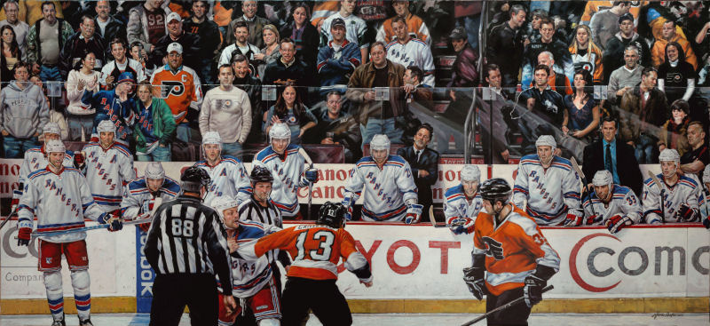 Rangers vs Flyers