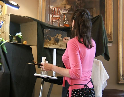 Step 4. Filling in background