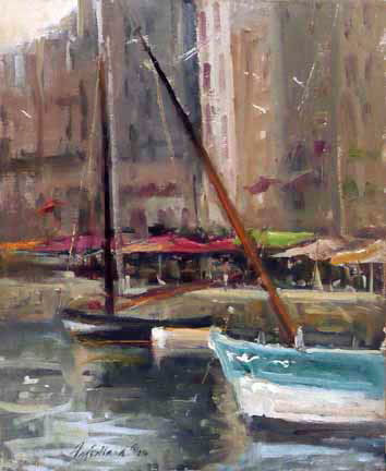 Honfleur Sailboats