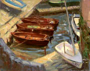 Moored Boats