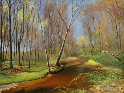 Spring on Black River Road