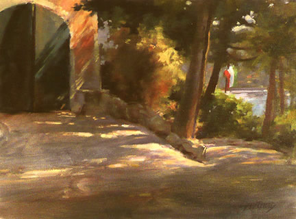 Morning Light in Lake Como Morning Light in Lake Como