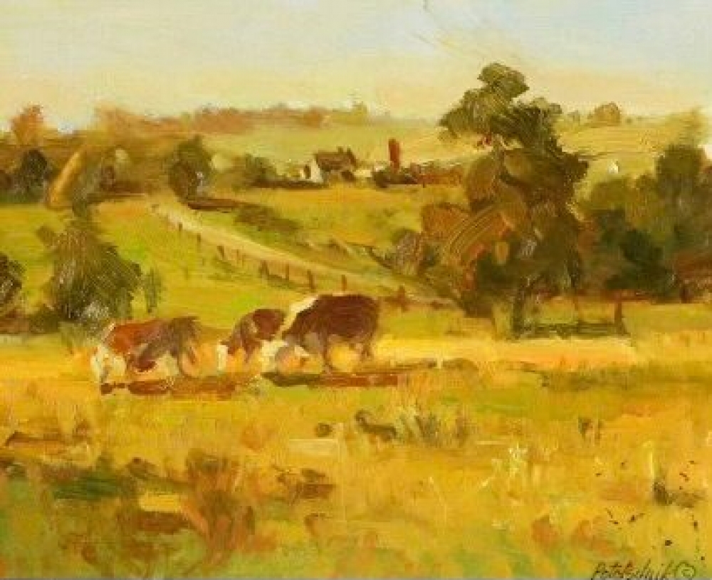 Alternate Image Landscape with Cattle