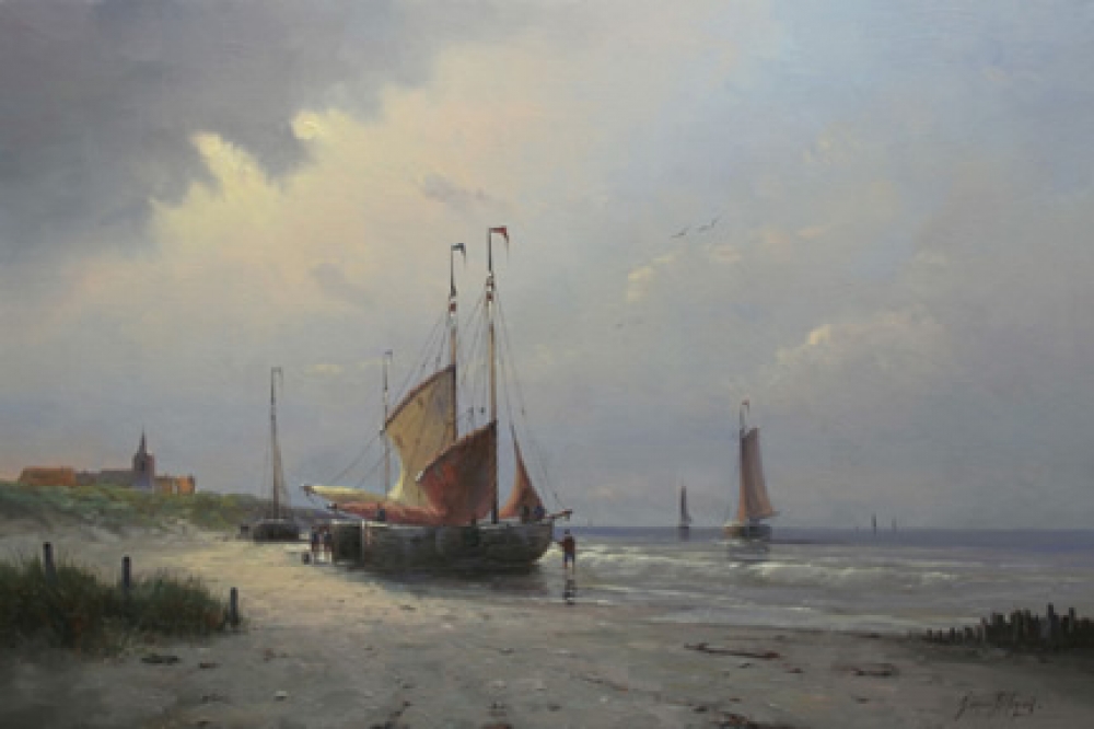 Near the Dutch Coastline