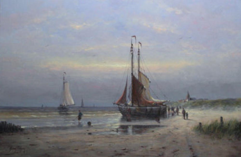 Working on the Dutch Coastline