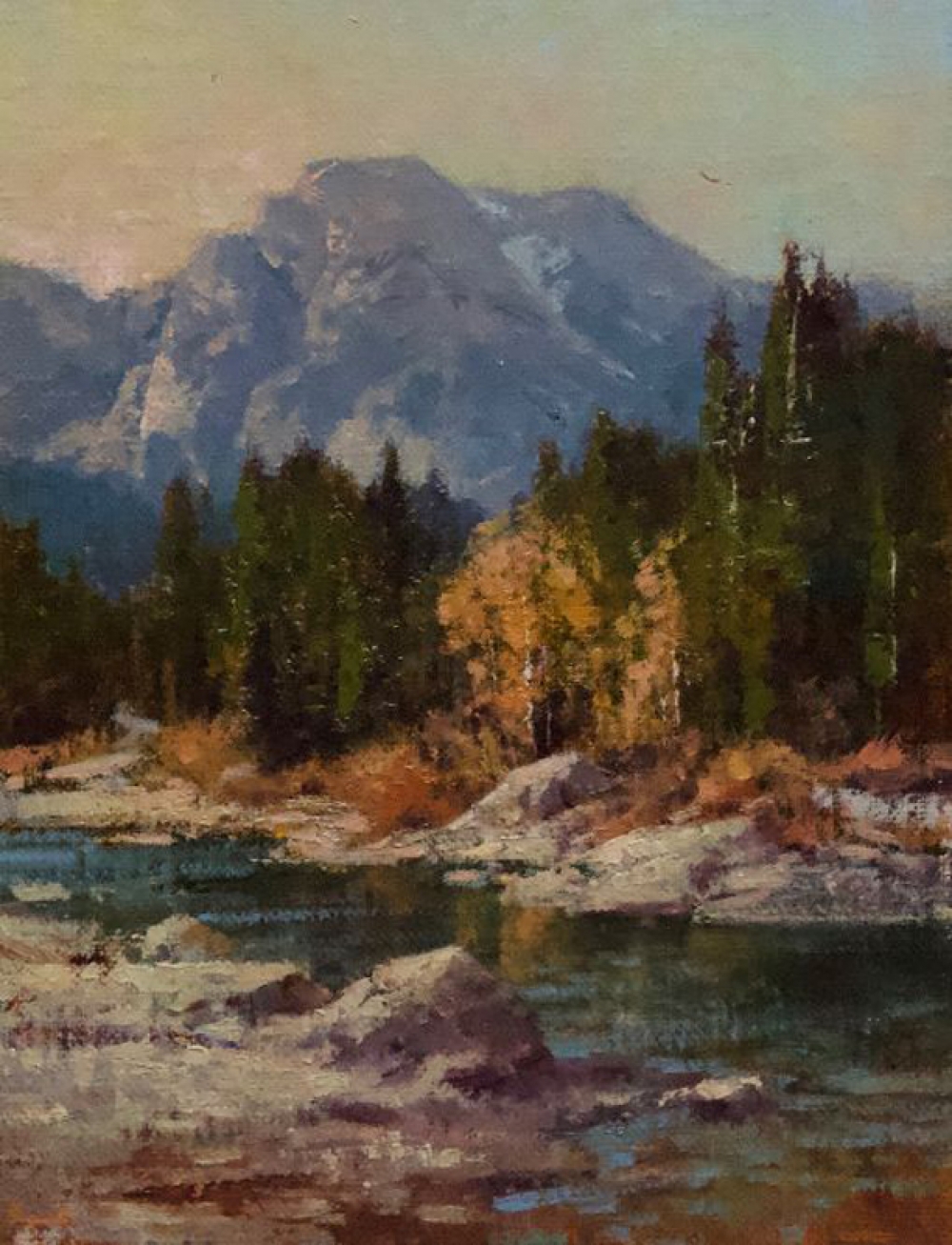 Wyoming Fall (plein air)