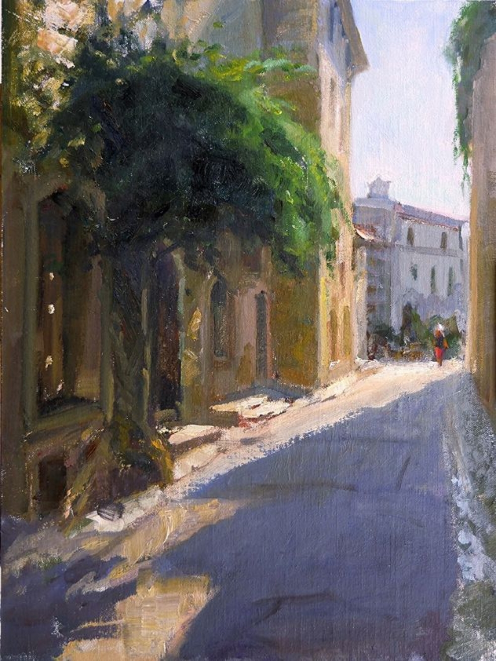 St. Paul de Vence Street Shadows