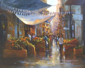  Click to See Clearing Skies, Market Day