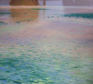  Click to See Mystic Waters 36 x 40 oil at HIGHLANDS MODERN ART GALLERY