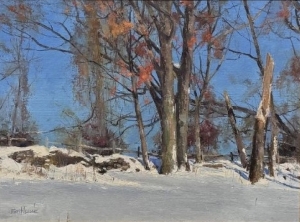  Click to See Red Oaks on a Sunny Winter Day