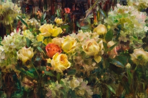  Click to See Hydrangeas and Roses, Montana