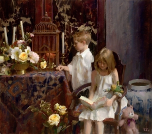  Click to See Innocence - Winner of the Draper Award (1st place), Portrait Society of America Annual Competition