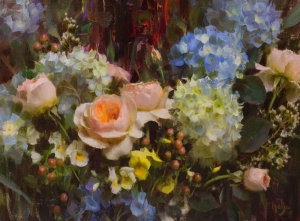  Click to See Roses Hydrangeas and Pansies