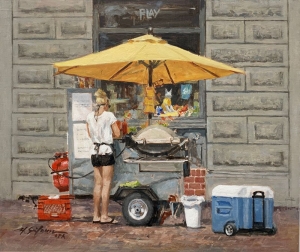  Click to See The Hot, Hot Dog Vendor